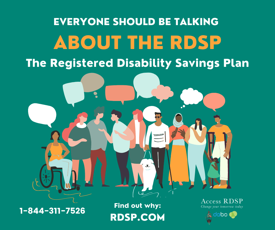 RDSP awareness month graphic