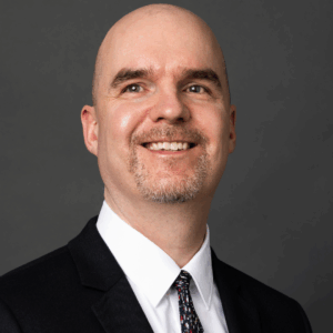 A photo of Plan Institute board member, Mark Workman.